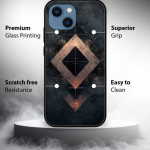 Lafangar Geometric Bronze Mobile Case