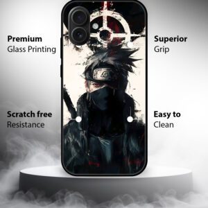 Premium Anime Ninja Warrior Customized Mobile Cover for iPhone 16