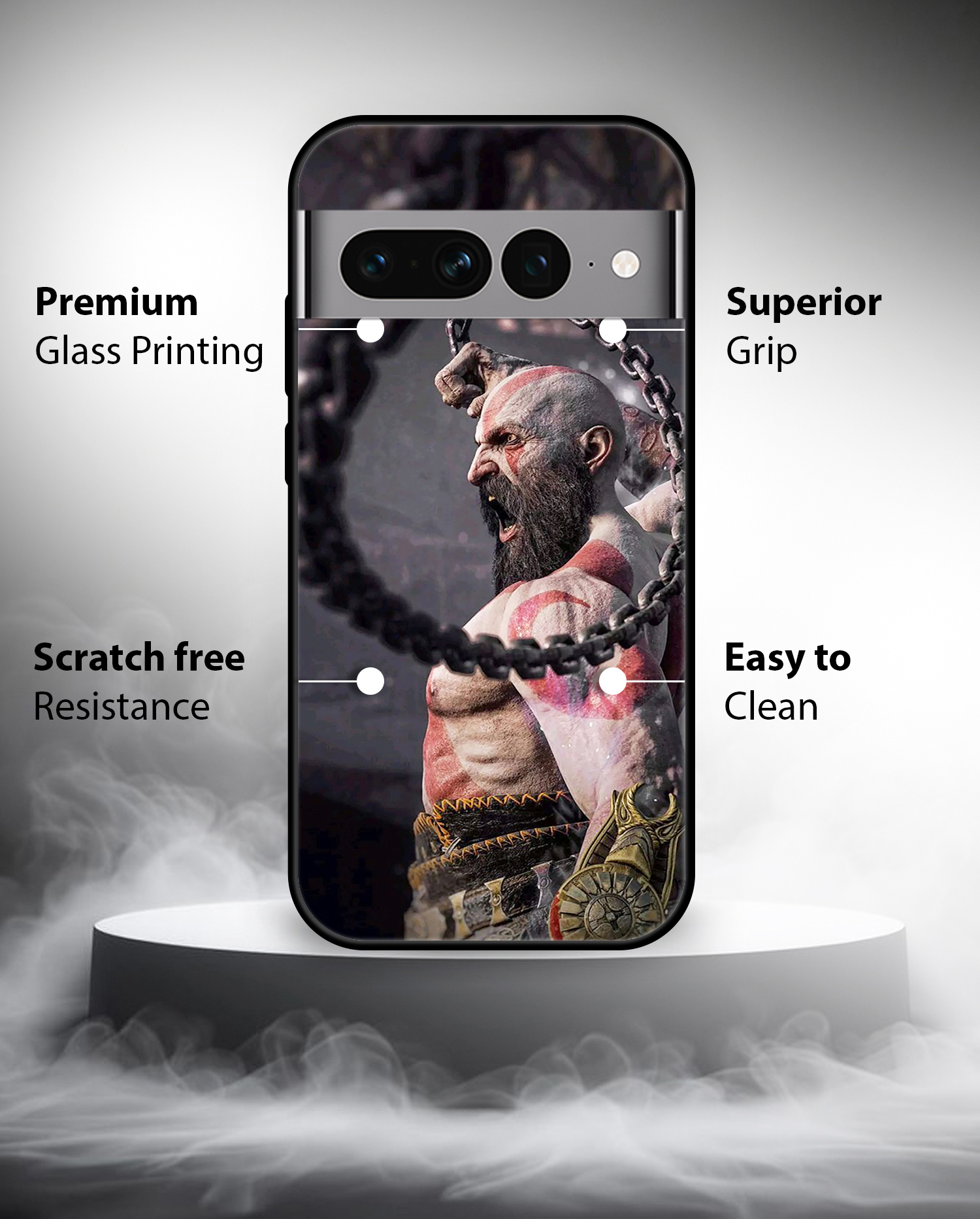 Premium God of Warriors Google Pixel 7 - Image 3