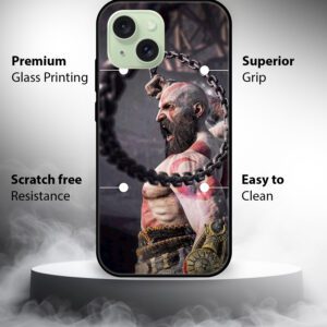 Premium God of Warriors Mobile Cover for iPhone 15