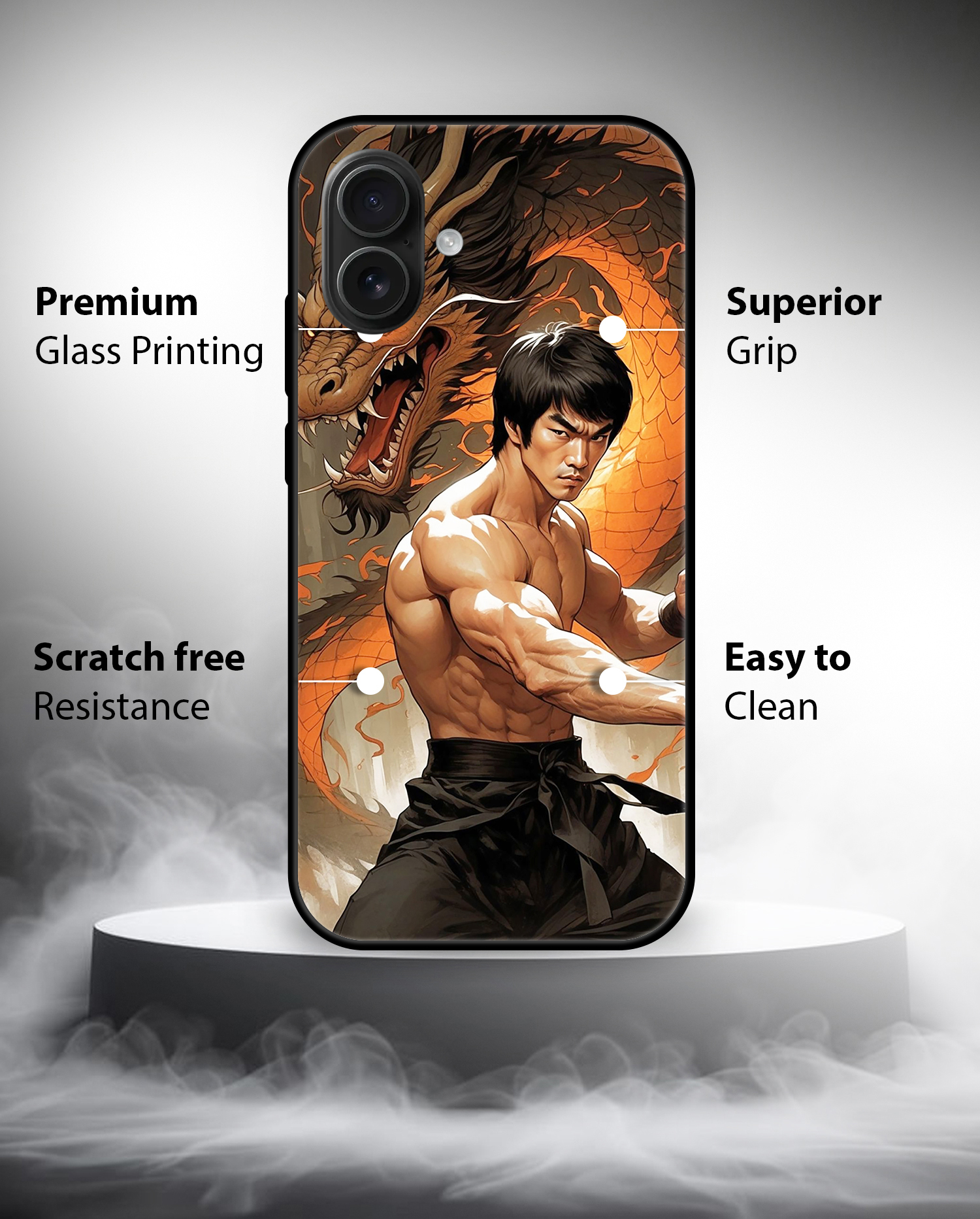 Premium Kung Fu Warrior iPhone 16 - Image 2