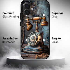 Premium Historic Telephone Customized Mobile Cover for iPhone 16