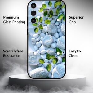 Premium White Stone for Samsung S23 FE