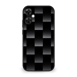 Premium Black & White Block Pattern OnePlus Nord CE 3 Lite