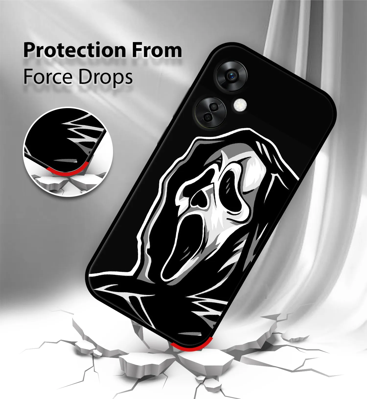 Premium Ghost Graphic OnePlus Nord CE 3 Lite - Image 2