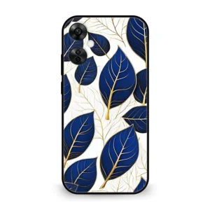 Premium Golden Leaf Pattern OnePlus Nord CE 3 Lite