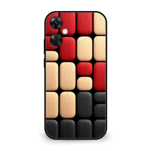 Premium MultiColor Block Pattern OnePlus Nord CE 3 Lite