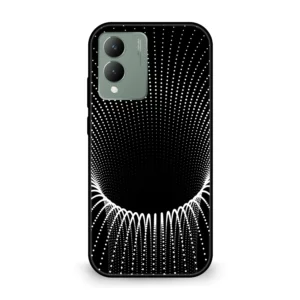 Premium 3D Hall Pattern Mobile Cover for Vivo Y17s