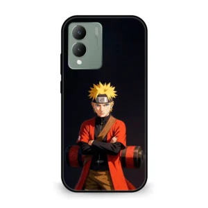 Premium Anime Fighter Mobile Cover for Vivo Y17s
