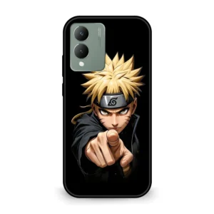 Premium Anime Shinobi Power Mobile Cover for Vivo Y17s