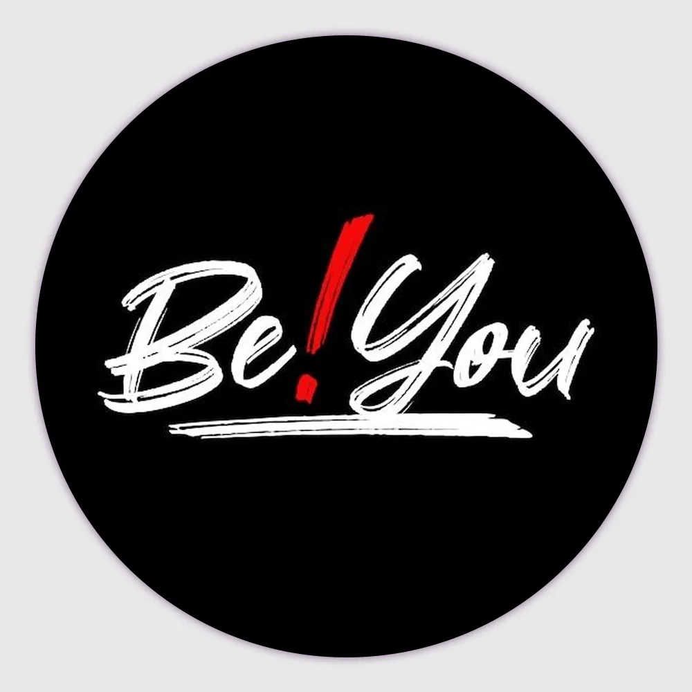 Round Be You customized fridge magnets