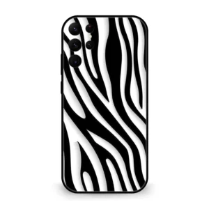 Premium Black & White Pattern Mobile Cover for Samsung S22