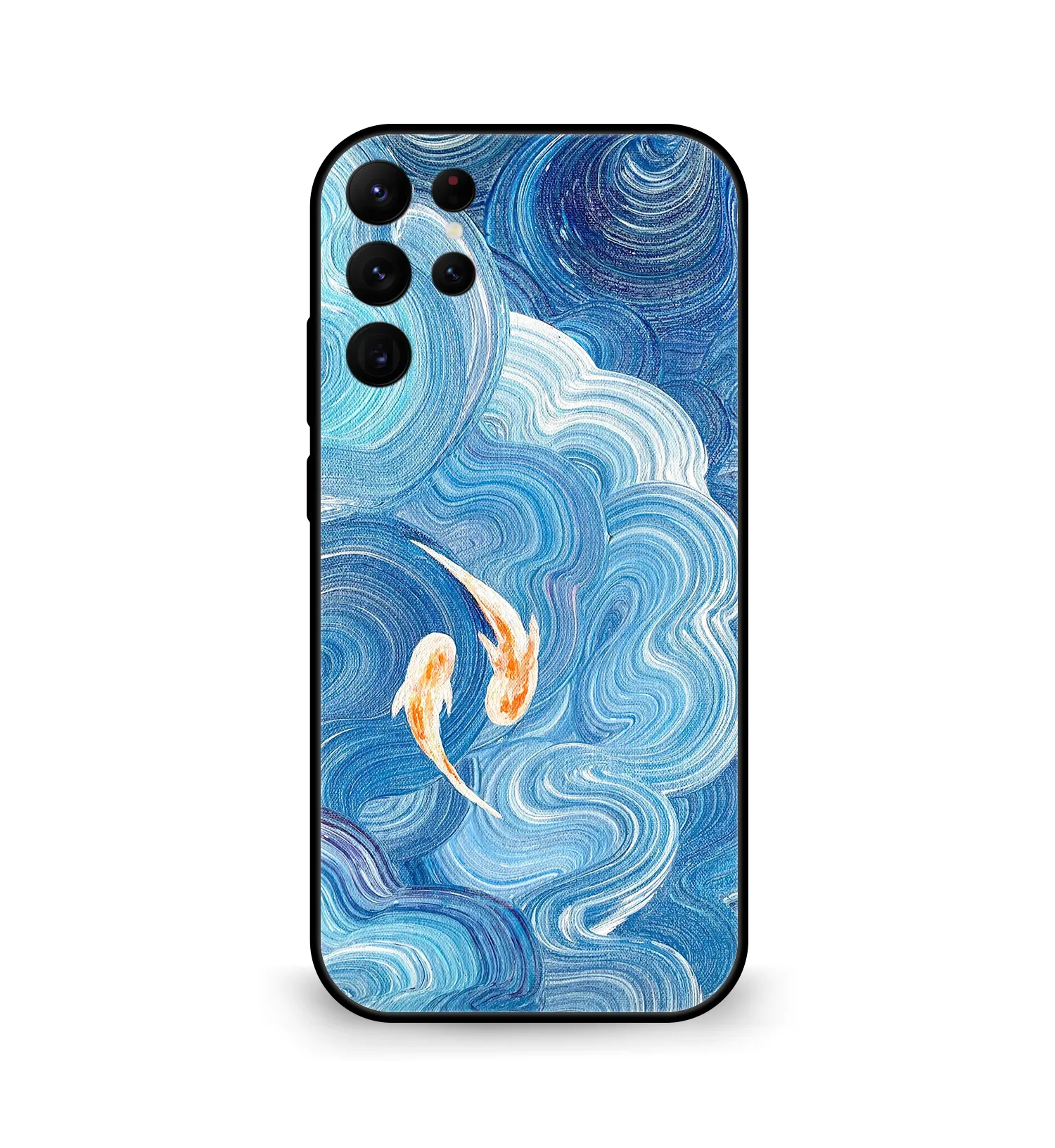 Premium Blue Sea Fish Mobile Cover for Samsung S22