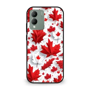 Premium Canada maple leaf Mobile Cover for Vivo Y17s