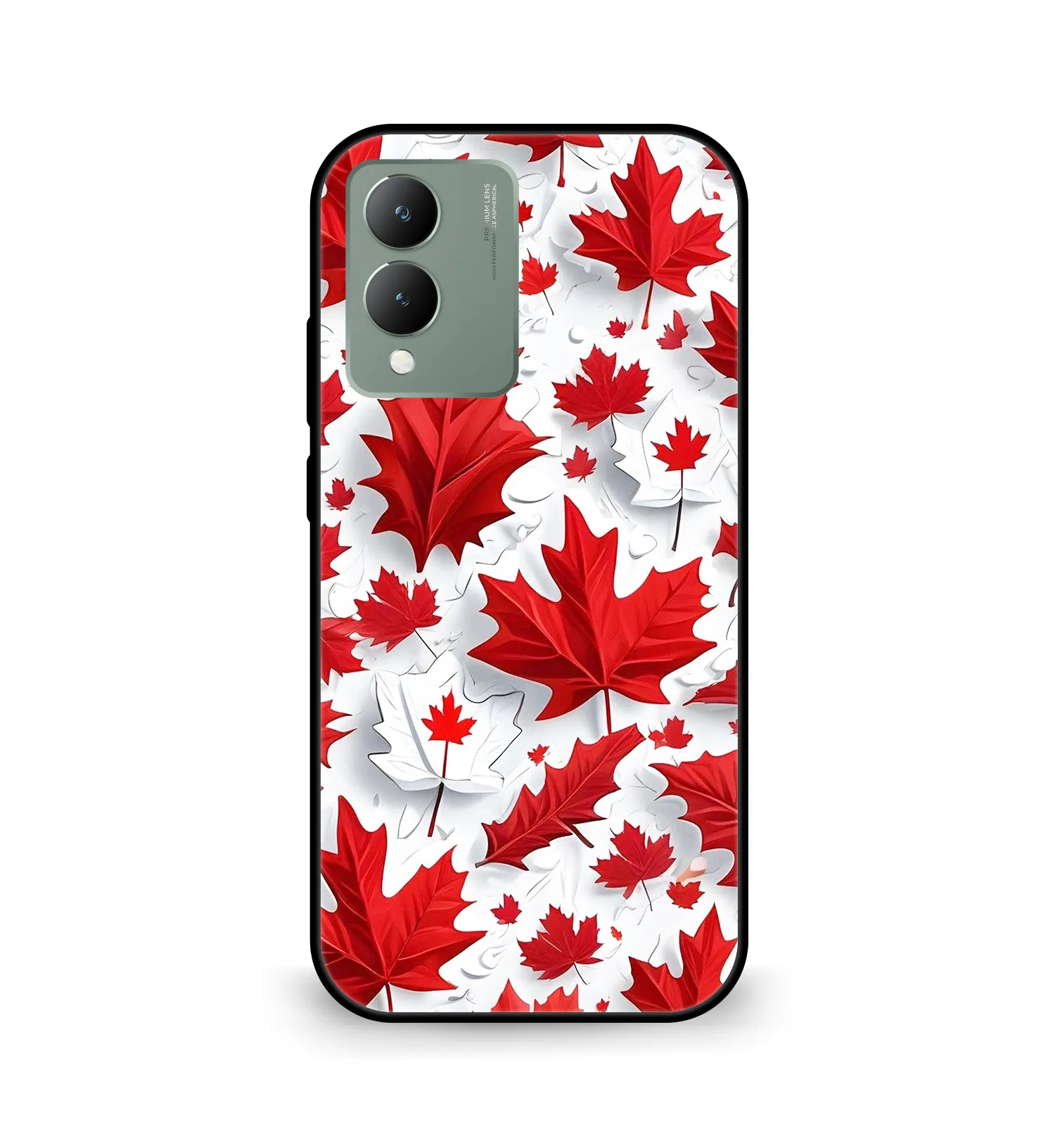 Premium Canada maple leaf Mobile Cover for Vivo Y17s