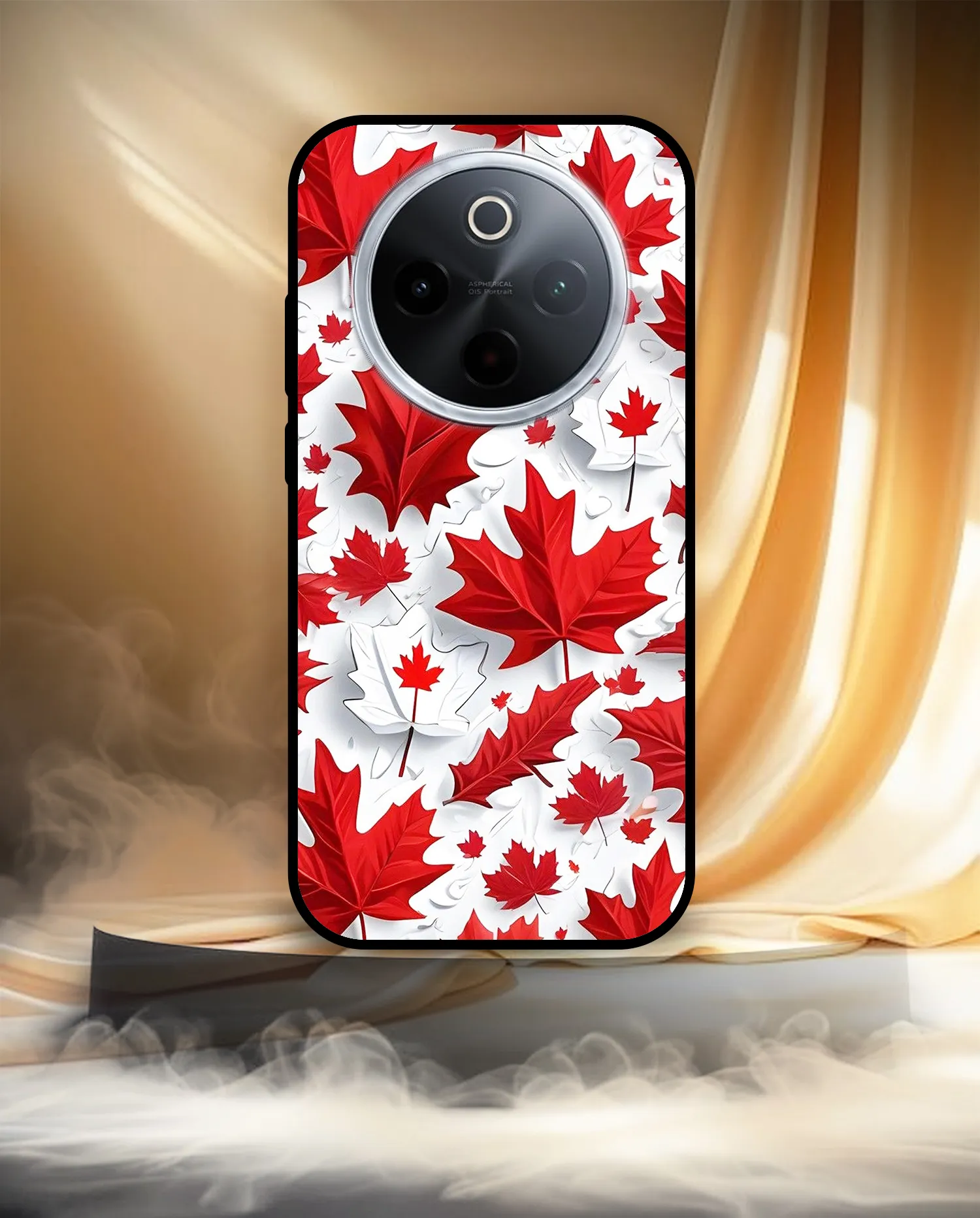Premium Canada maple leaf Mobile Cover for iQOO Z10 5g - Image 3