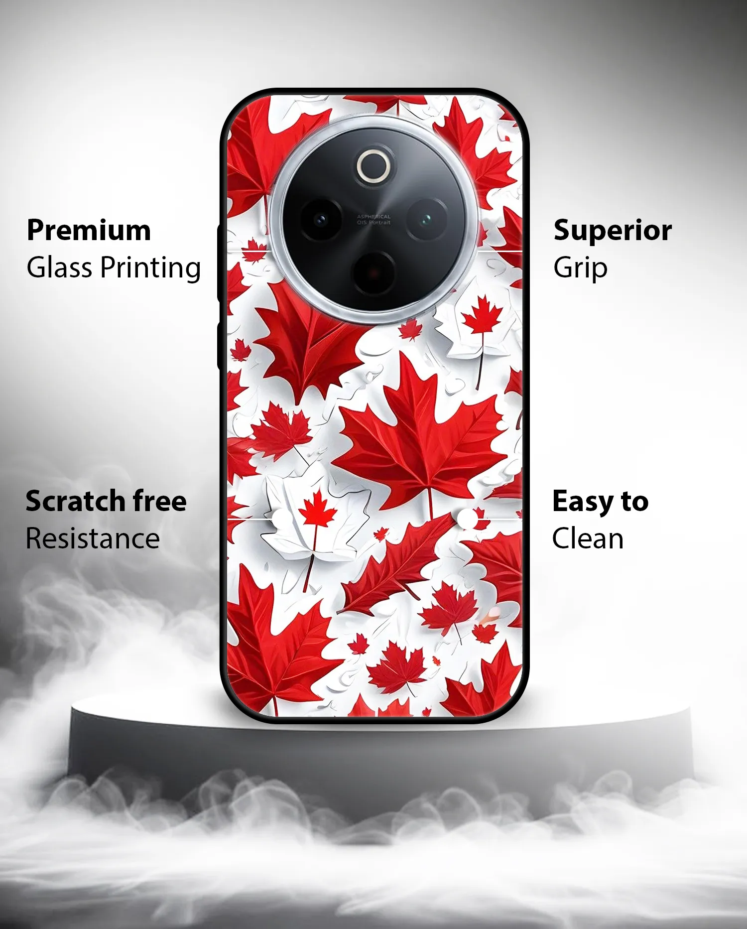 Premium Canada maple leaf Mobile Cover for iQOO Z10 5g - Image 4