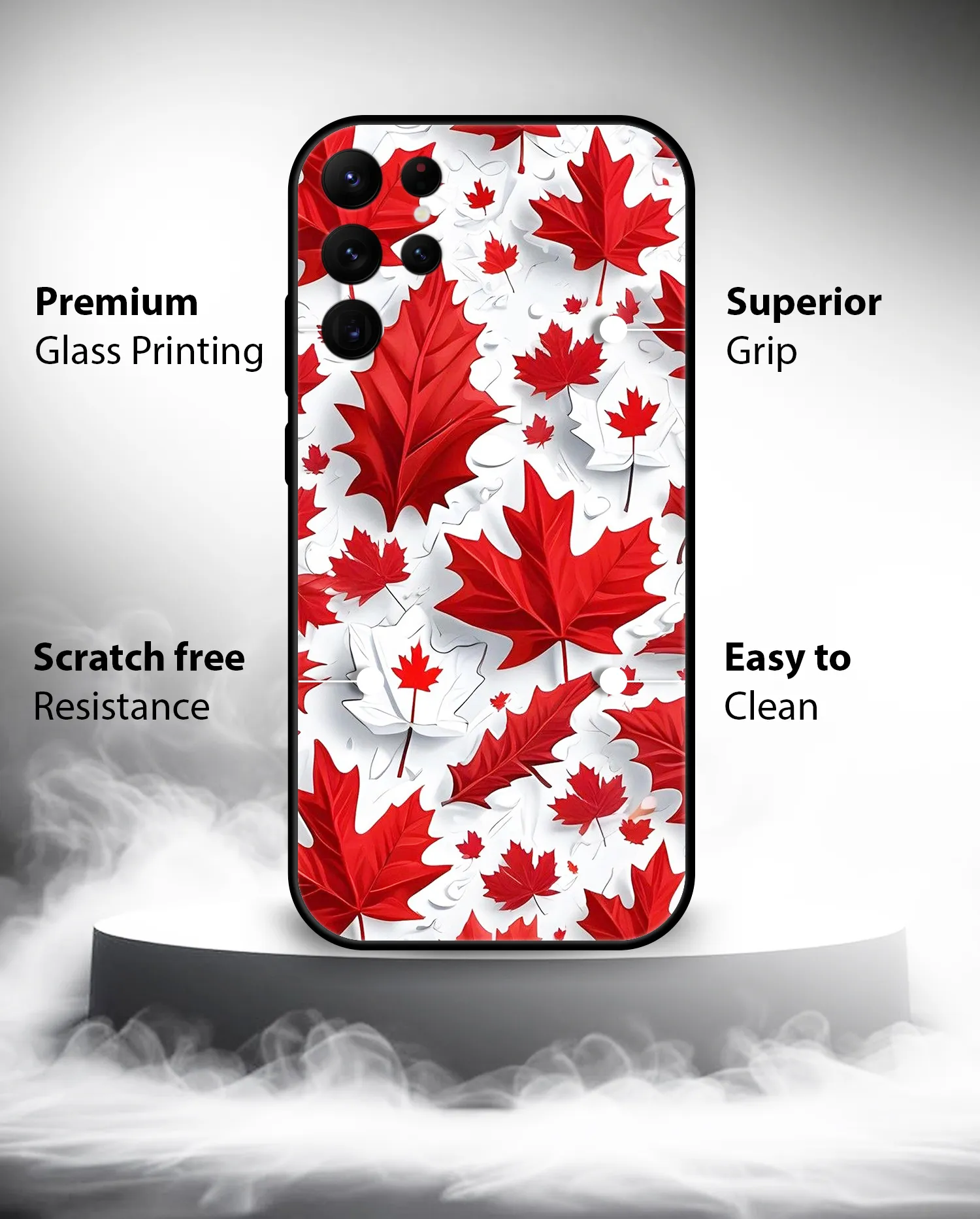 Premium Canada maple leaf Mobile Cover for Samsung S22 Ultra - Image 4