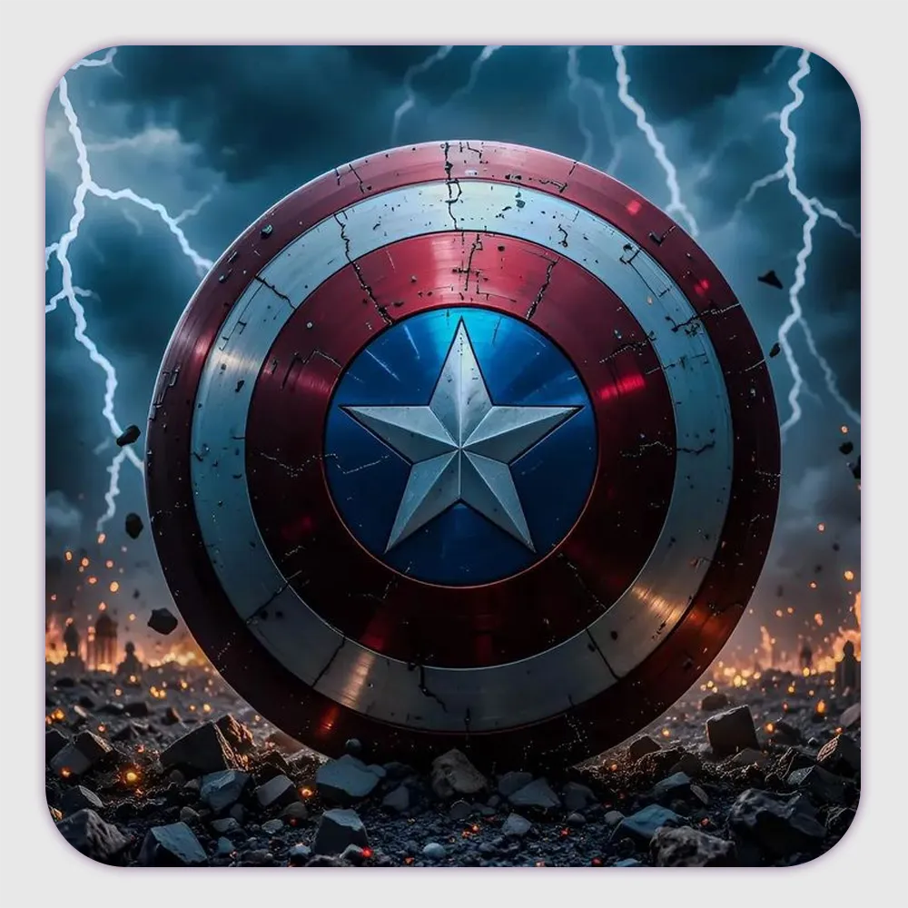 Captain America customized fridge magnets