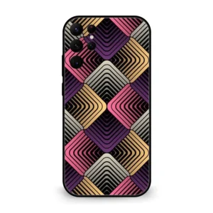 Premium Colorful Abstract Pattern Mobile Cover for Samsung S22