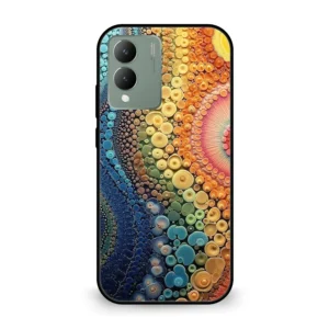 Premium Coloured Graphic Mobile Cover for Vivo Y17s