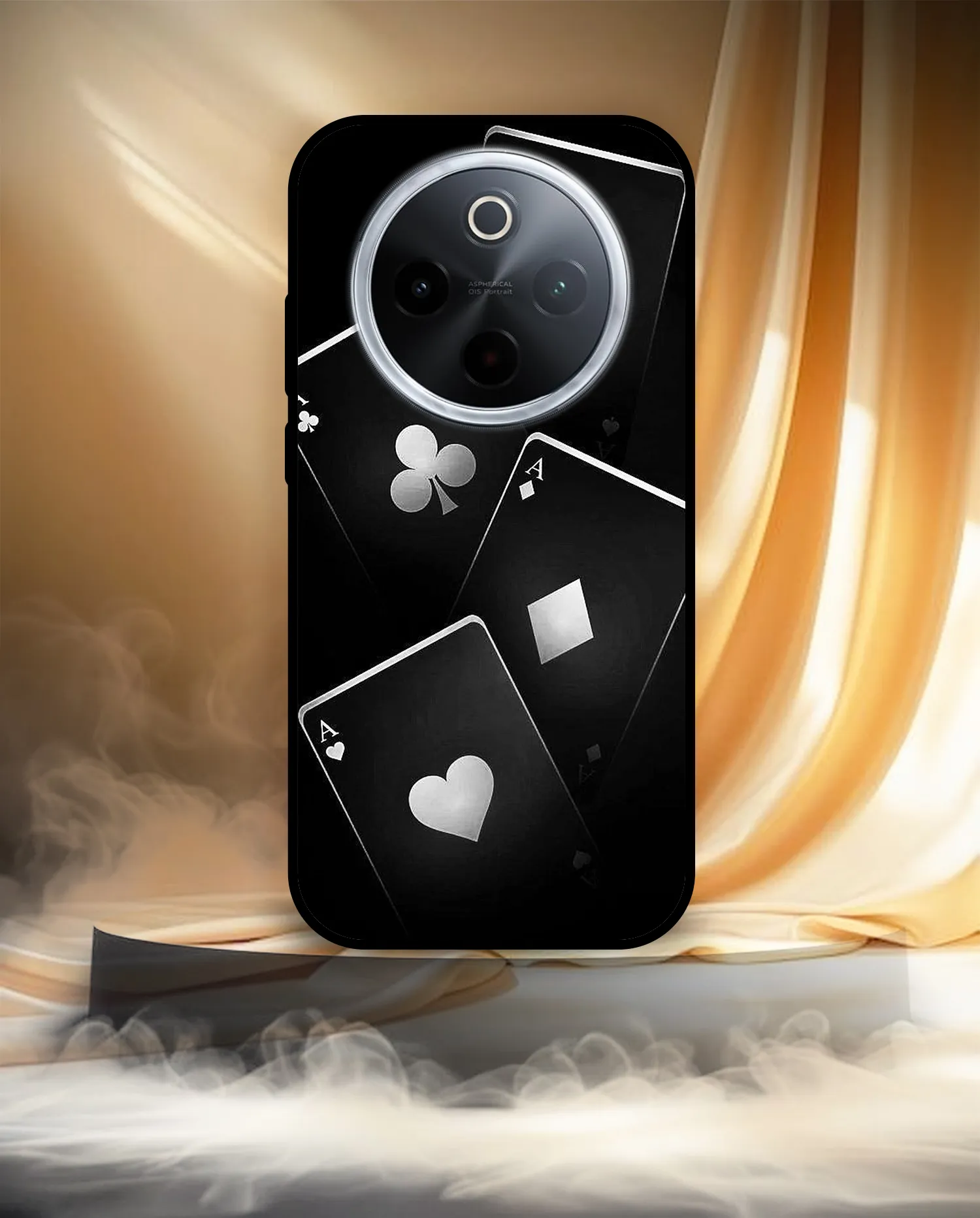 Premium Dack Cards Pattern Mobile Cover for iQOO Z10 5g - Image 3