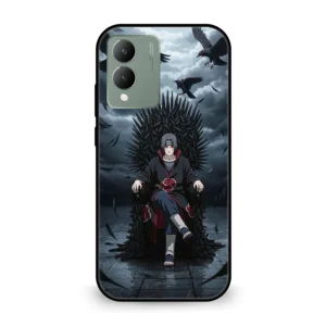 Premium Dark Anime Throne Mobile Cover for Vivo Y17s