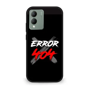 Premium Error 404 Mobile Cover for Vivo Y17s