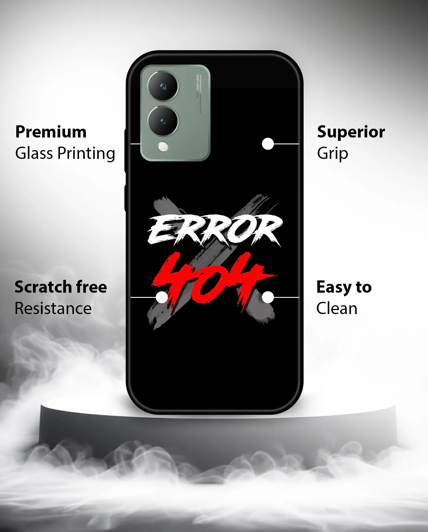 Premium Error 404 Mobile Cover for Vivo Y17s - Image 4