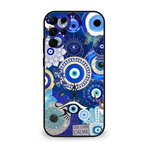 Premium Evil Graphic Pattern Mobile Cover for Samsung S22 Ultra