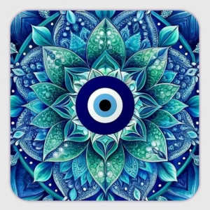 Evil eye customized fridge magnets