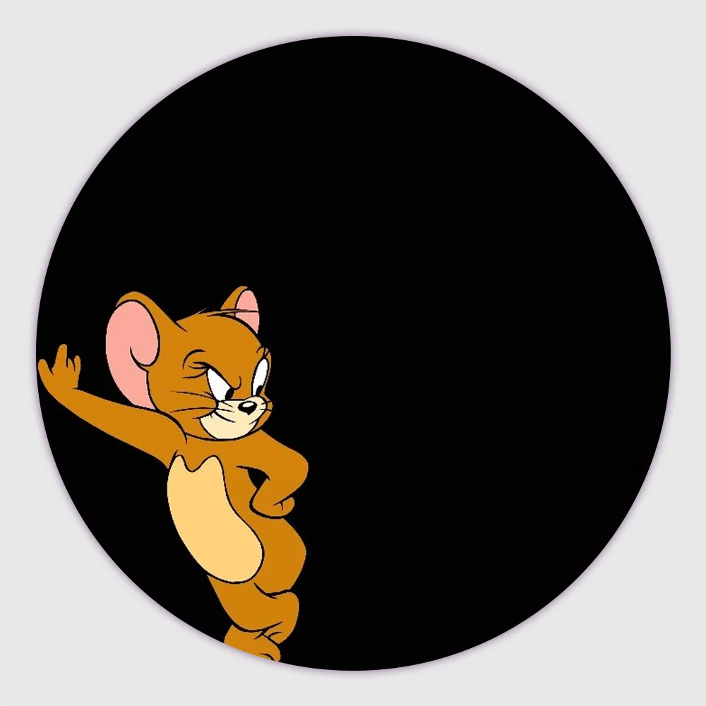 Round Jerry fridge magnets