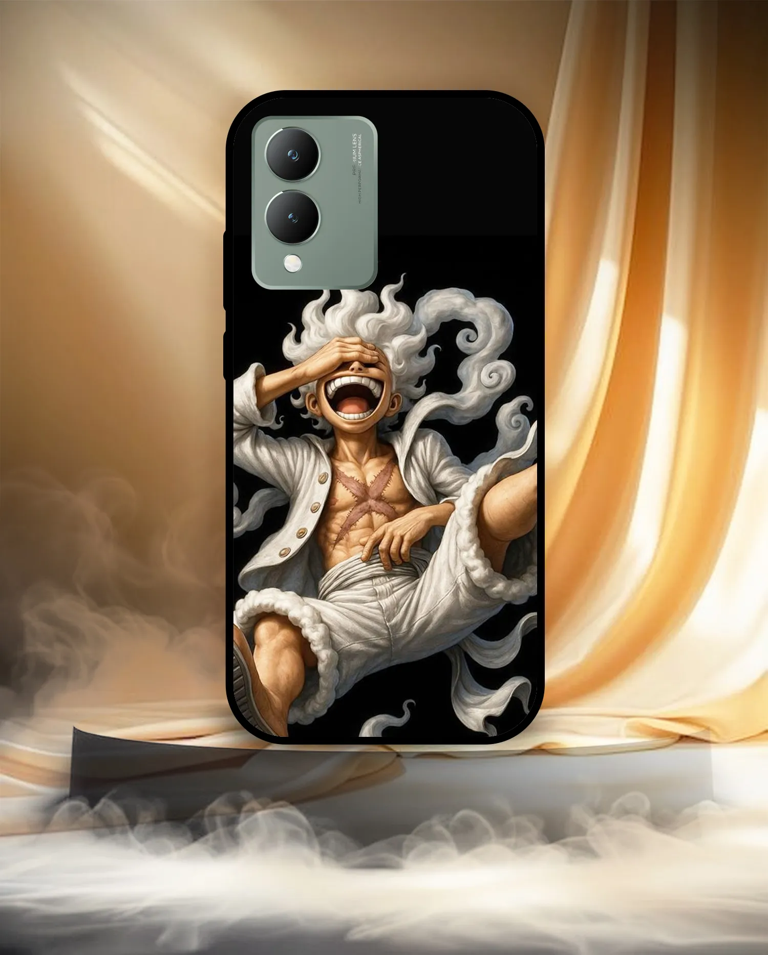 Premium Luffy Laughing Character Mobile Cover for Vivo Y17s - Image 3