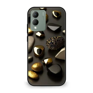 Premium Luxury Storn Pattern Mobile Cover for Vivo Y17s
