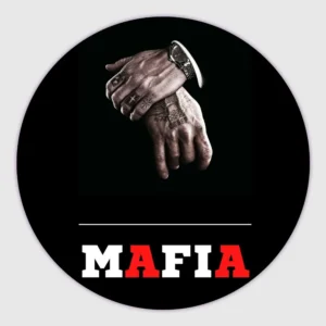 Round Mafia customized fridge magnets