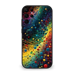 Premium Particle Flow Mobile Cover for Samsung S22