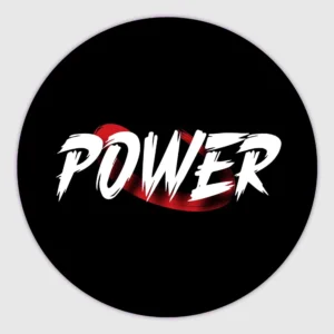 Round Power customized fridge magnets