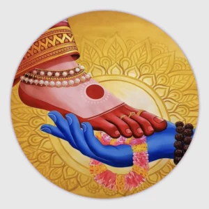 Round Shiv customized fridge magnets