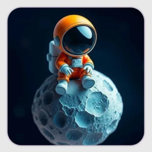 Space customized fridge magnets