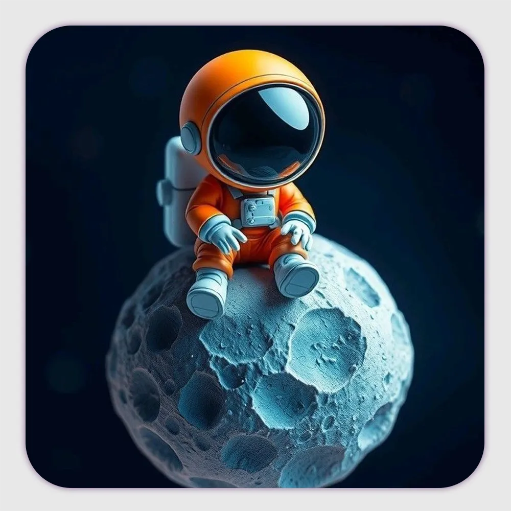 Space customized fridge magnets