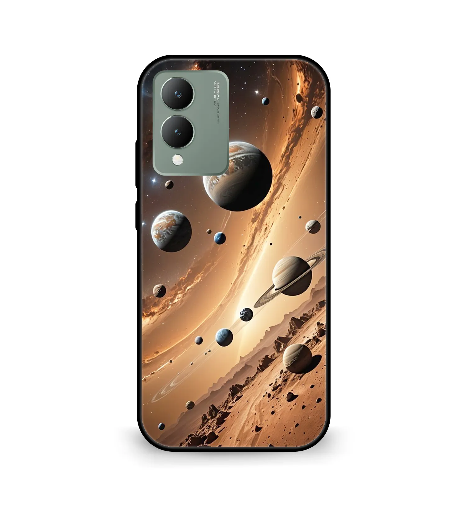 Premium The Universe Mobile Cover for Vivo Y17s