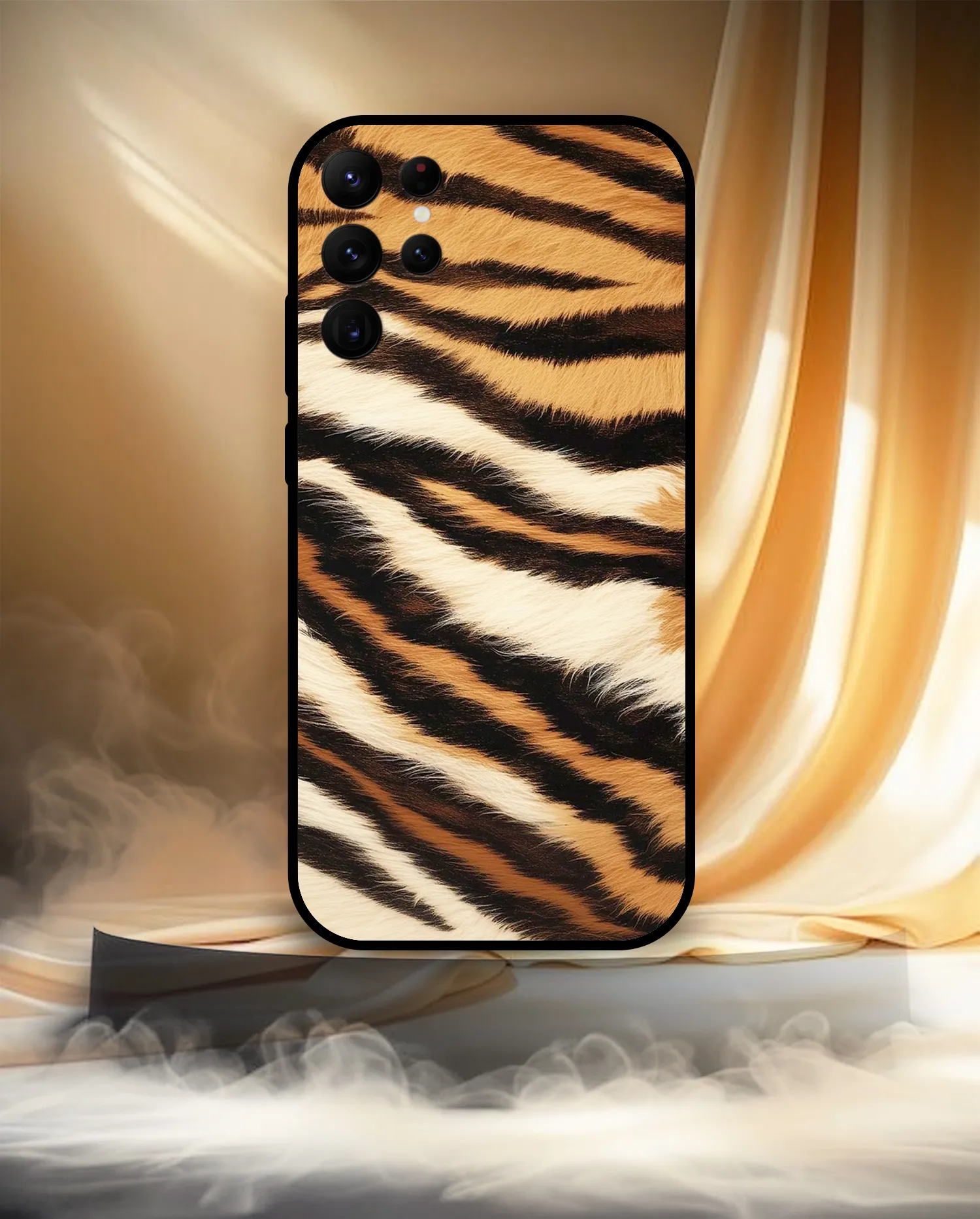 Premium Tiger Pattern Mobile Cover for Samsung S22 Ultra - Image 3