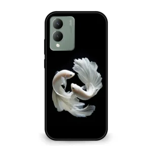 Premium White Fish Mobile Cover for Vivo Y17s