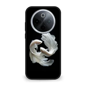 Premium White Fish Mobile Cover for iQOO Z10 5g