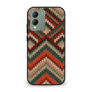 Premium Winter Sweater Knitting Mobile Cover for Vivo Y17s