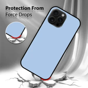 Baby blue Solid Case for iPhone 16 Pro