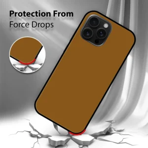 Chocolate Solid Case for iPhone 16 Pro
