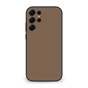 Coffee Solid Case for Samsung S25 Ultra