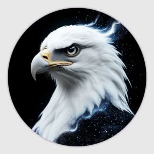 Round Eagle customized fridge magnets