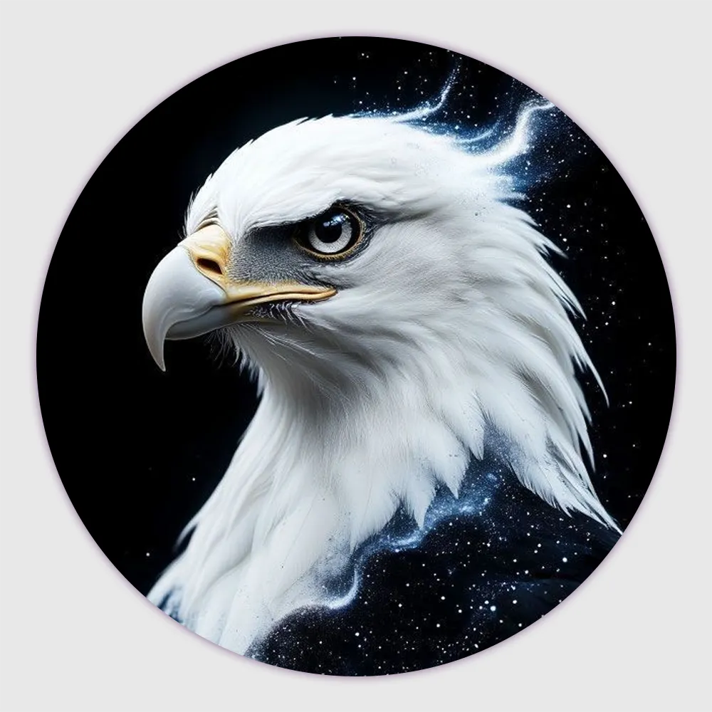Round Eagle customized fridge magnets